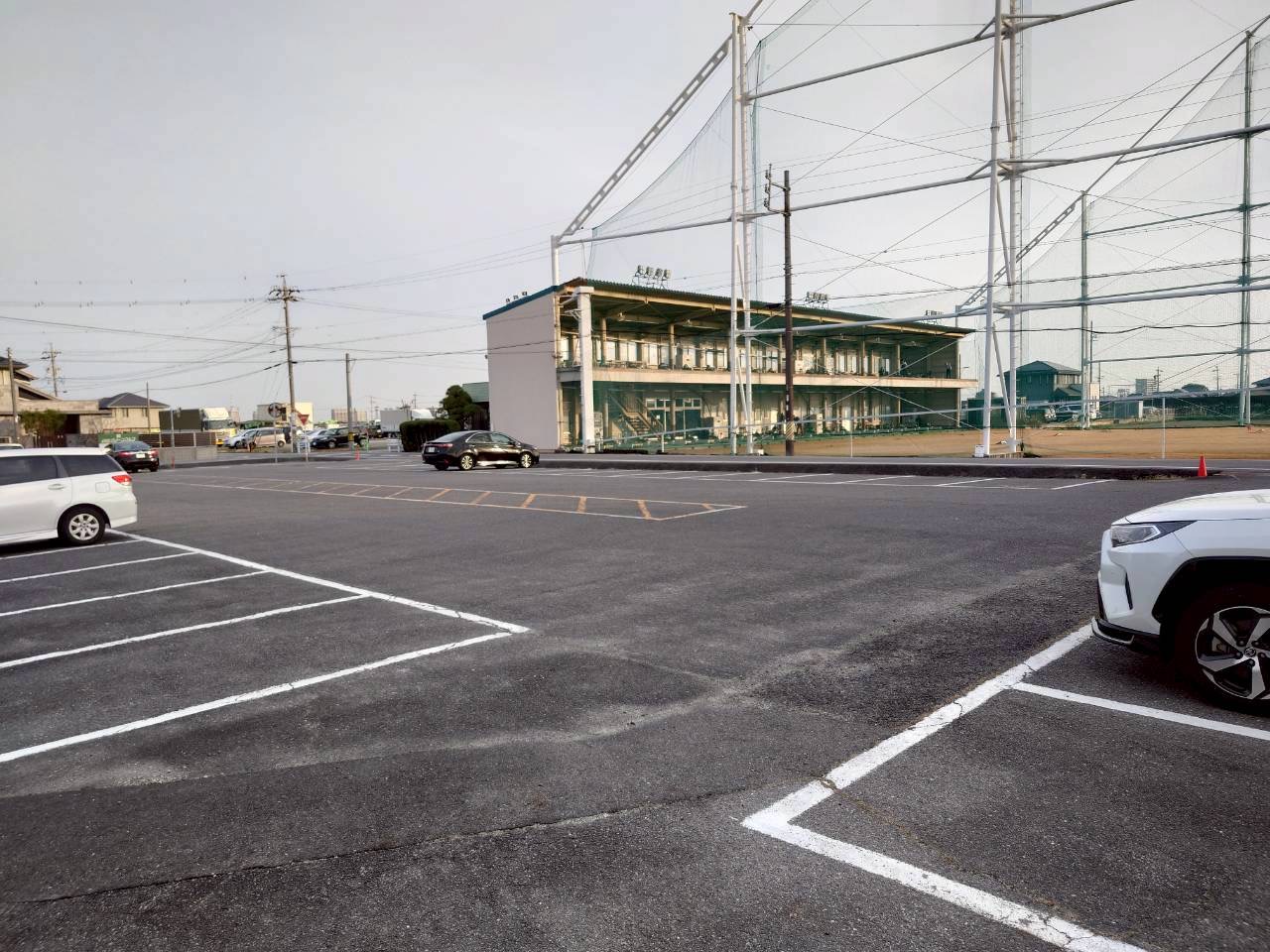 駐車場の様子